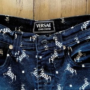 Versace Jeans couture - Zebra Jeans, RARE Find!